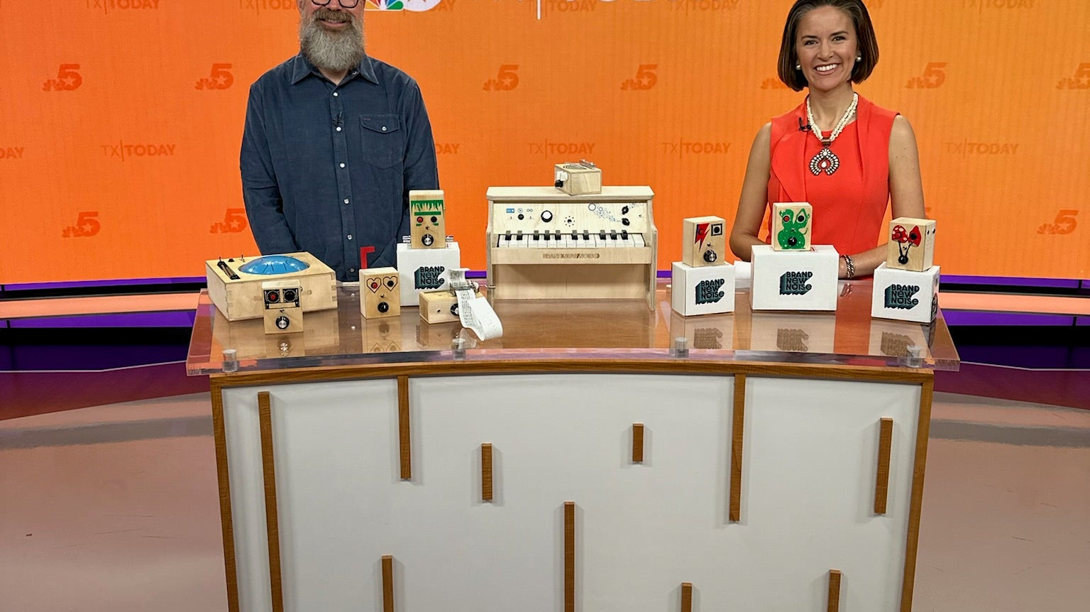 NBC 5 Texas Today with Kirstin Dickerson and Richard Upchurch of BrandNewNoise