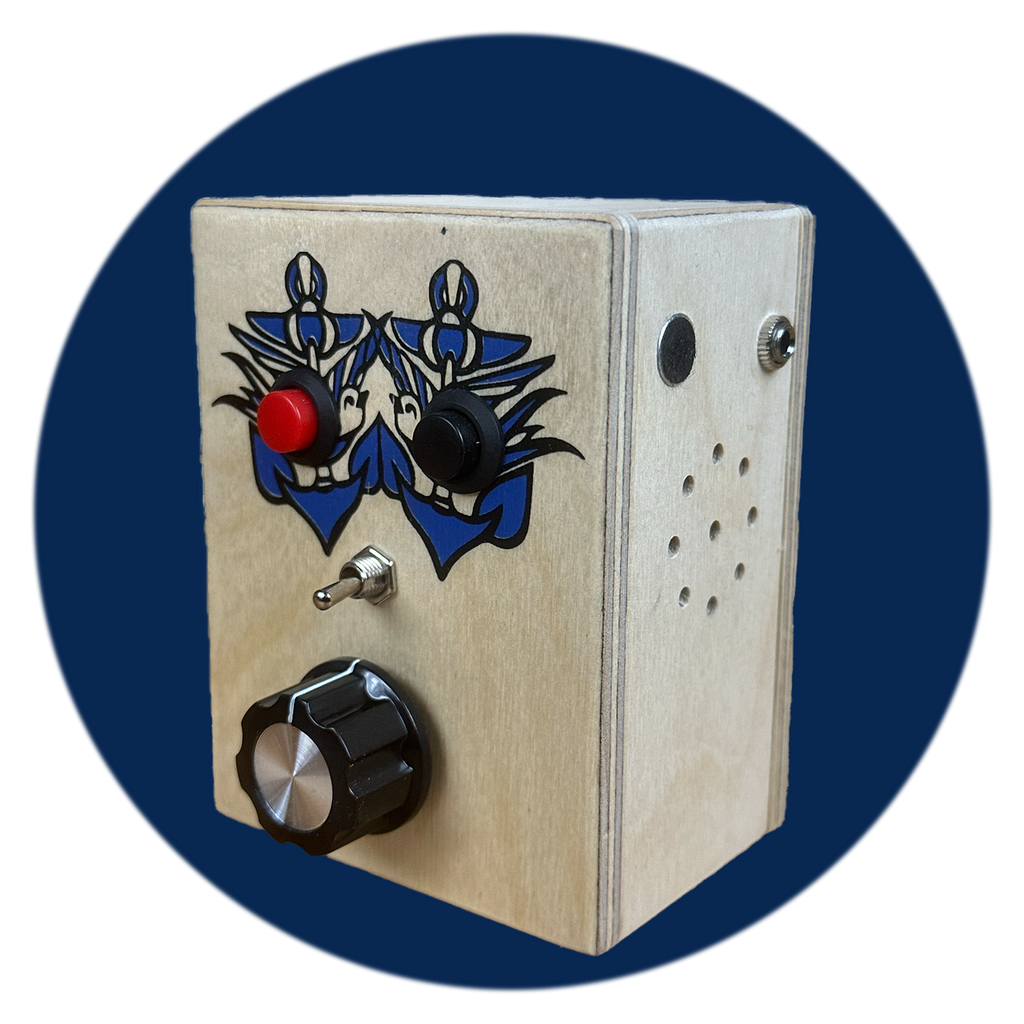 hand-signed BrandNewNoise musical toy by Jason Isbell and the 400 Unit