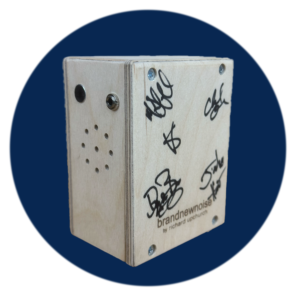 hand-signed BrandNewNoise musical toy by Jason Isbell and the 400 Unit limited edition 