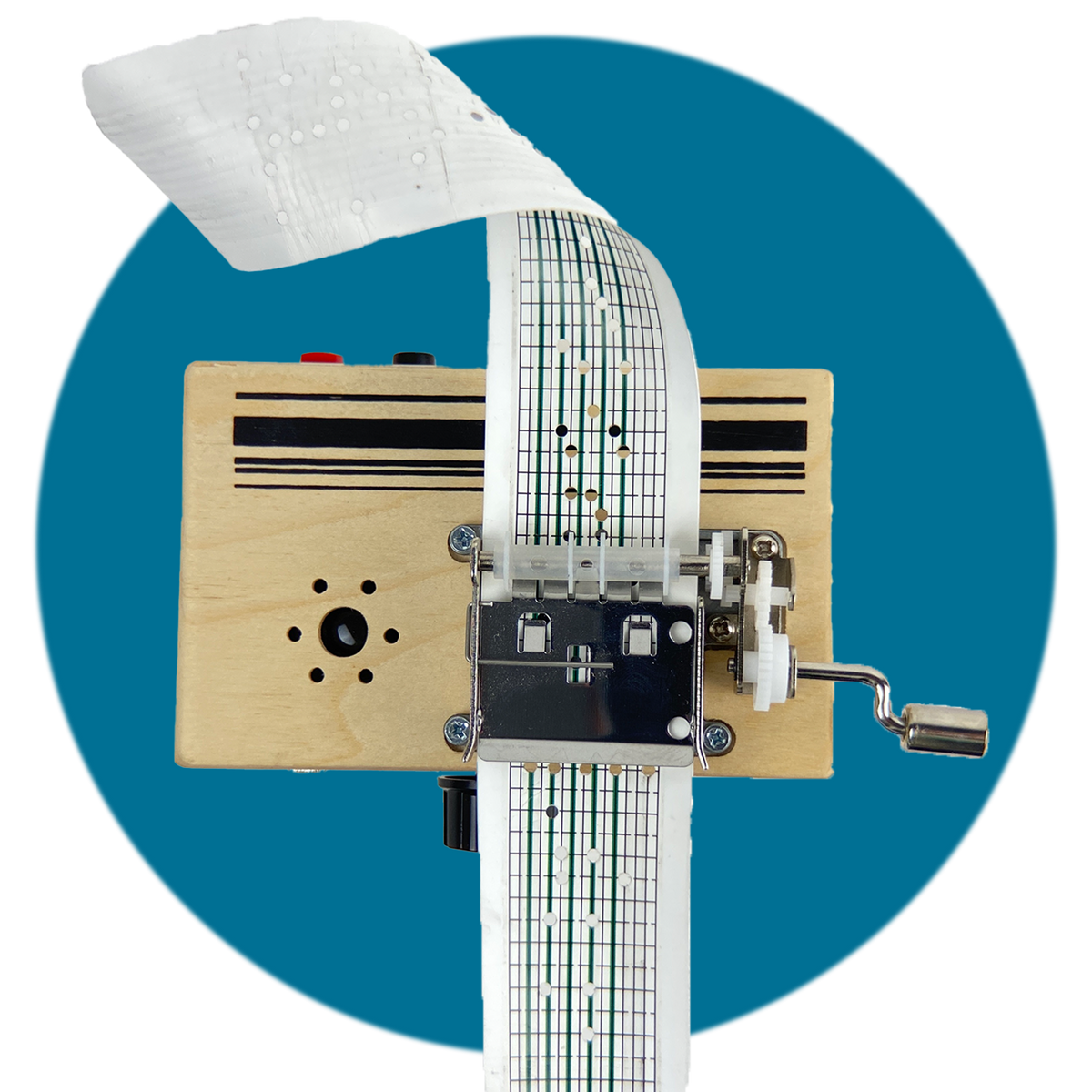Cpr Music Box Hand Crank Music Box With Recorder & Pitch Control | BrandNewNoise ...
