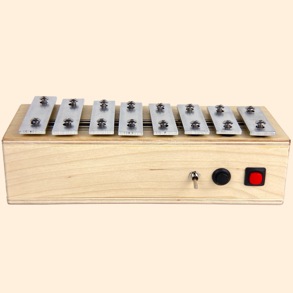 handmade experimental musical toy xylophone by BrandNewNoise