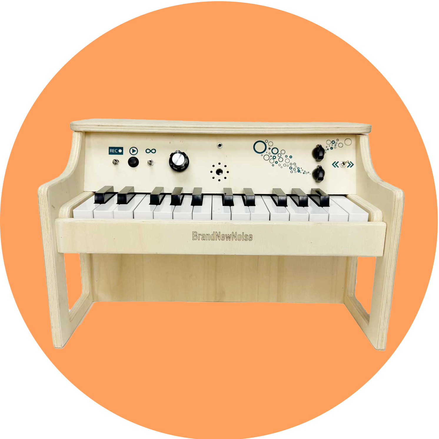 25 note toy piano experimental instrument by BrandNewNoise