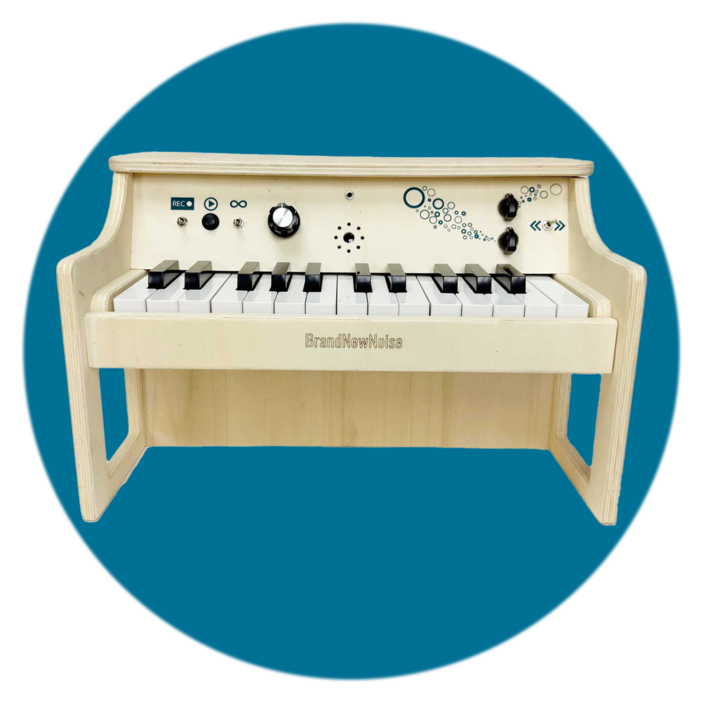 Toy Piano Recorder with Delay Effect